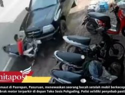 Kecelakaan Maut Pasrepan, Bocah Tewas Tertabrak Mobil