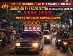 Polres Tulungagung Larang Sahur On The Road
