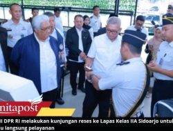 Reses DPR RI Soroti Pelayanan Lapas Sidoarjo