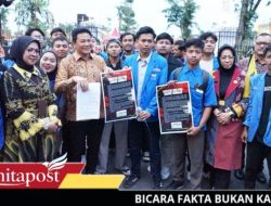 Aksi Mahasiswa Sidoarjo Desak Program Strategis Bupati