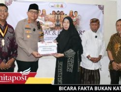 Polres Mojokerto Kota Berbagi Ramadan Bersama Anak Yatim