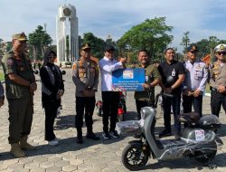 CSR Indomaret Dorong Patroli Satpol PP Sidoarjo