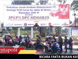 Bunga Bunga Trotoar Ramadan, JPKPN DPC Sidoarjo Peduli
