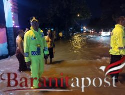 Banjir Pasuruan Meluas Empat Kecamatan Polisi Siaga Evakuasi