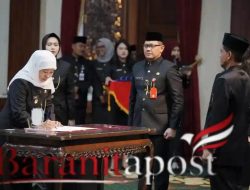 Gubernur Khofifah Lantik 128 Kepala Sekolah Jatim