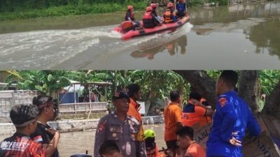 Hari Kedua Pencarian Gibran, Sampah dan Enceng Gondok Hambat Tim SAR