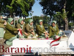 Ziarah TMP Surabaya Persit KCK Bhaskara Jaya