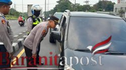 Pengamanan Ketat Exit Tol Purwodadi Antisipasi Suporter Arema