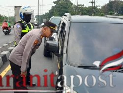 Pengamanan Ketat Exit Tol Purwodadi Antisipasi Suporter Arema