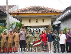 Blusukan Kampung Pancasila Sidoarjo, Danrem Perkuat Persatuan