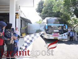 Kloter Perdana Haji Sidoarjo Resmi Diberangkatkan