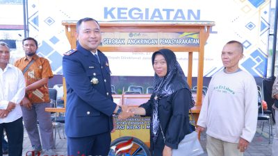 Bantuan Gerobak Usaha, Bukti Nyata Negara untuk Keluarga Warga Binaan Lapas Sidoarjo.