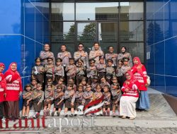 Polisi Sahabat Anak, Satlantas Sidoarjo Tanamkan Disiplin Sejak Dini