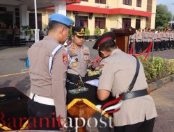 Mutasi Polres Pasuruan digelar besar-besaran