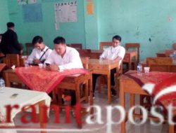 Ujian Perangkat Desa Ngerong Digelar Transparan Live Streaming