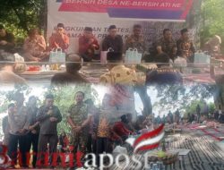 Babinsa Bersama Warga Lestarikan Tradisi Sedekah Desa