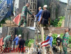 Danramil Rejoso Tinjau Langsung Program Pengeboran Air Bersih