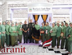 UMKM Persit Brawijaya Melejit Lewat Didukung Pangdam Rudy Saladin