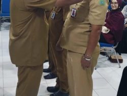 Pelantikan Pj Kades Tanggulangin, Camat Warning Jaga Kondusivitas Pilkades