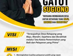 Gatot Sugiono Siap Rebut Ketapang kedung bendo Lewat Visi Perubahan