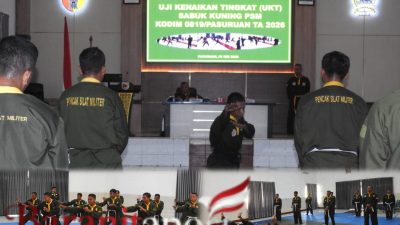 Kodim Pasuruan Lestarikan Pencak Silat Melalui Ujian Militer