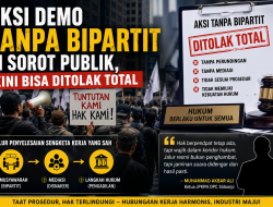 Aksi Demo Tanpa Bipartit Di Sorot Publik, Kini Bisa Ditolak Total