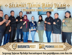 Segenap Jajaran Redaksi Baranita Maju Mandiri dan Tim Sambut Tahun Baru Islam 1448 Hijriah