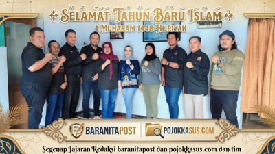 Segenap Jajaran Redaksi Baranita Maju Mandiri dan Tim Sambut Tahun Baru Islam 1448 Hijriah