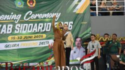 Porkab Sidoarjo 2026 Dibuka, 5.600 Atlet Berebut Tiket Porprov