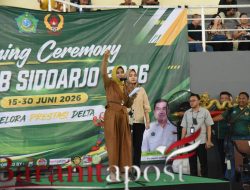 Porkab Sidoarjo 2026 Dibuka, 5.600 Atlet Berebut Tiket Porprov