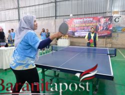 Mimik Idayana Buka Turnamen Tenis Meja, Atlet Sidoarjo Siap Bersaing