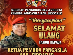 PAC Tanggulangin Ucapkan Selamat Ulang Tahun Ketua Pemuda Pancasila Sidoarjo