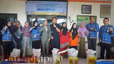 Bantuan Pangan Gedangan Mengalir, Ribuan Warga Terima Sembako