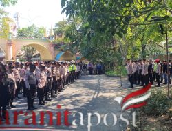 Pengesahan PSHT Surabaya Dijaga 696 Personel Ketat