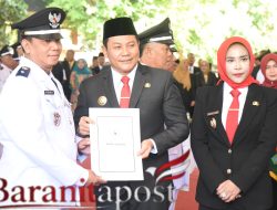 80 Kepala Desa Sidoarjo Resmi Dilantik, Subandi Tegas Akhiri Konflik Pilkades