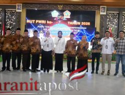 Wabup Mimik Hadiri HUT PWRI, Ajak Purnabakti Berkontribusi   