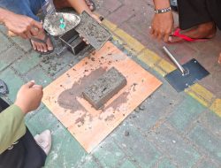 Pelatihan Paving Blok Lapas