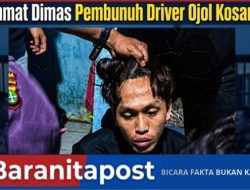 Rahmad Dimas Pembunuh Driver Ojol Kosambi Ditangkap, Terancam Hukuman Berat