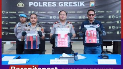 Modus Ranjau Terbongkar, Dua Kurir Sabu Gresik Terancam Hukuman Mati