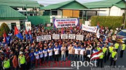 PHK Massal PT Sari Murni Jaya Disorot, FSPMI Gelar Aksi Besar