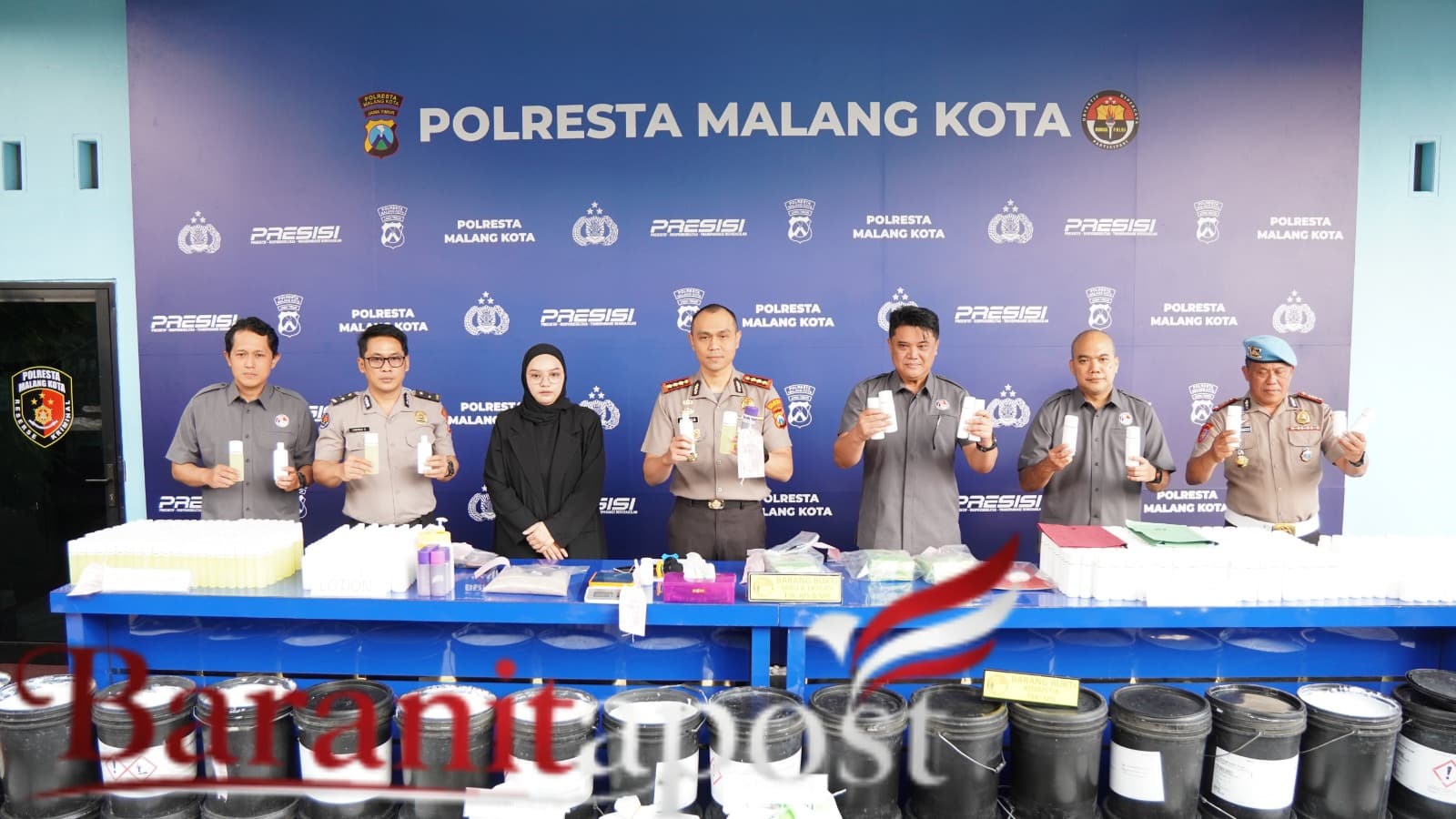 Terbongkar kosmetik ilegal