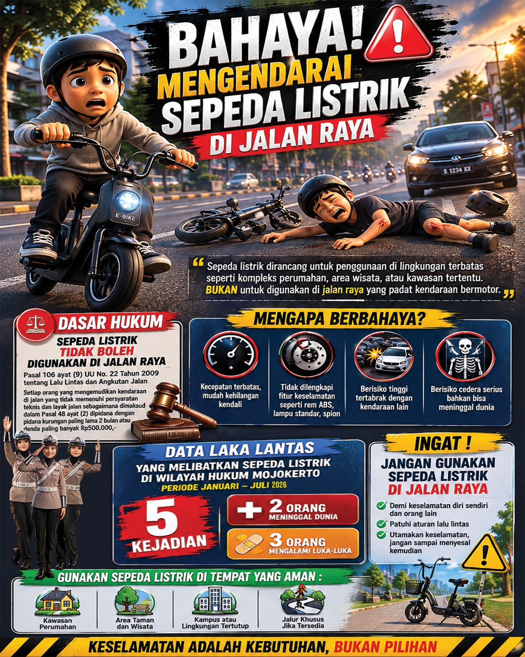 Nekat Naik Sepeda