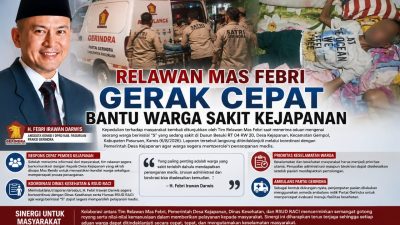 Gerak Cepat Relawan Mas Febri Bantu Warga Sakit Kejapanan