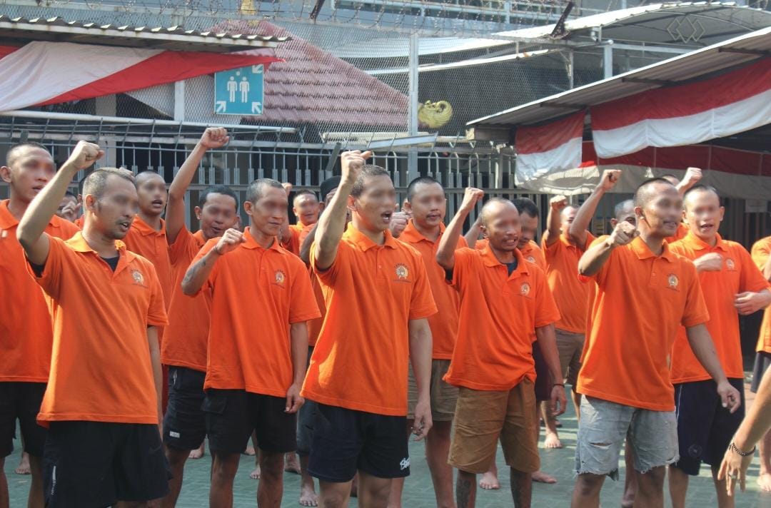 Senam Pagi WBP Lapas