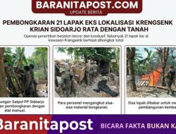 Tak Ada Lagi Kompromi, Eks Lokalisasi Krengseng Diratakan