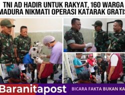 160 Warga Madura Kembali Melihat Berkat TNI AD