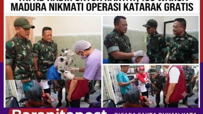 160 Warga Madura Kembali Melihat Berkat TNI AD