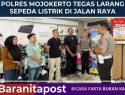 Nekat Naik Sepeda Listrik di Jalan Raya Bisa Dipidana