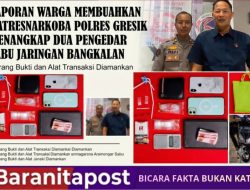 Aksi Cepat Satresnarkoba Gresik Bongkar Peredaran Sabu Jaringan Madura