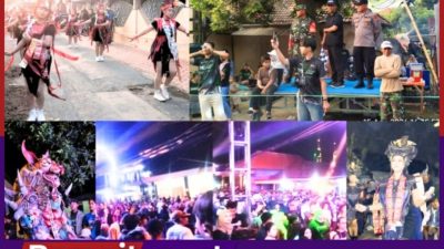 Bukan Pawai Biasa, 13 RT Kalidawir Sulap Jalan Jadi Panggung Budaya